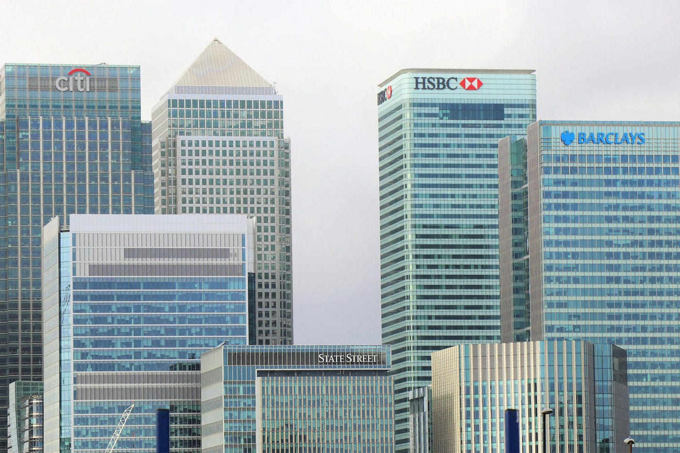 Banking headquarter buildings in London